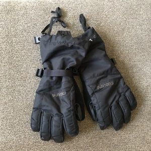 Burton Dryride black gloves youth large